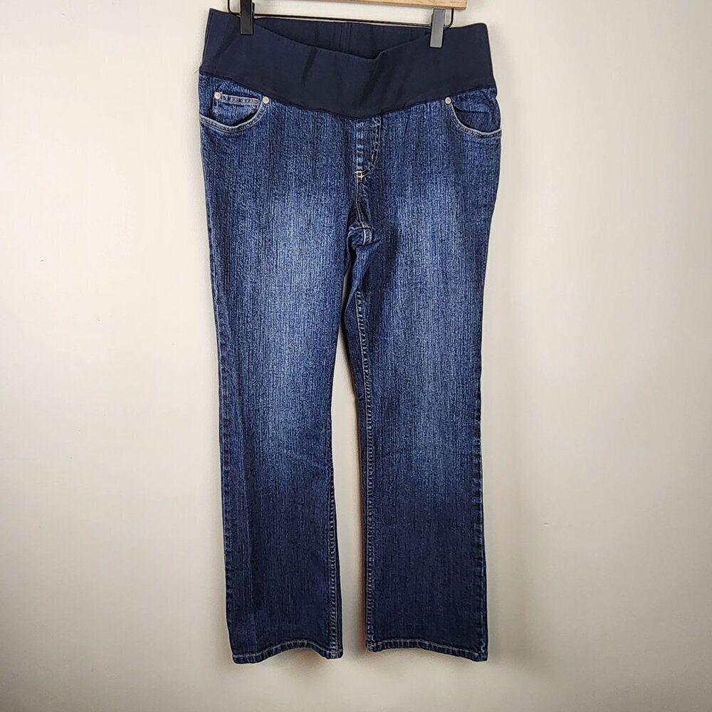 Liz Lange for Target maternity jeans size 12 blue